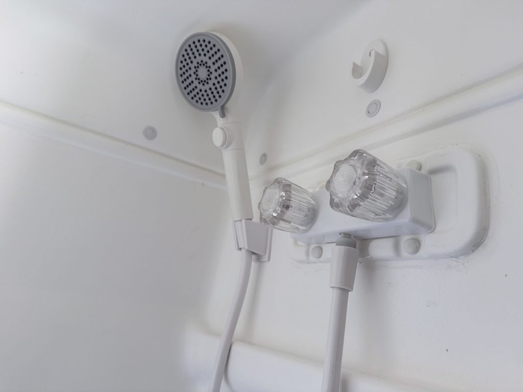 Camper Van Shower Head with on off