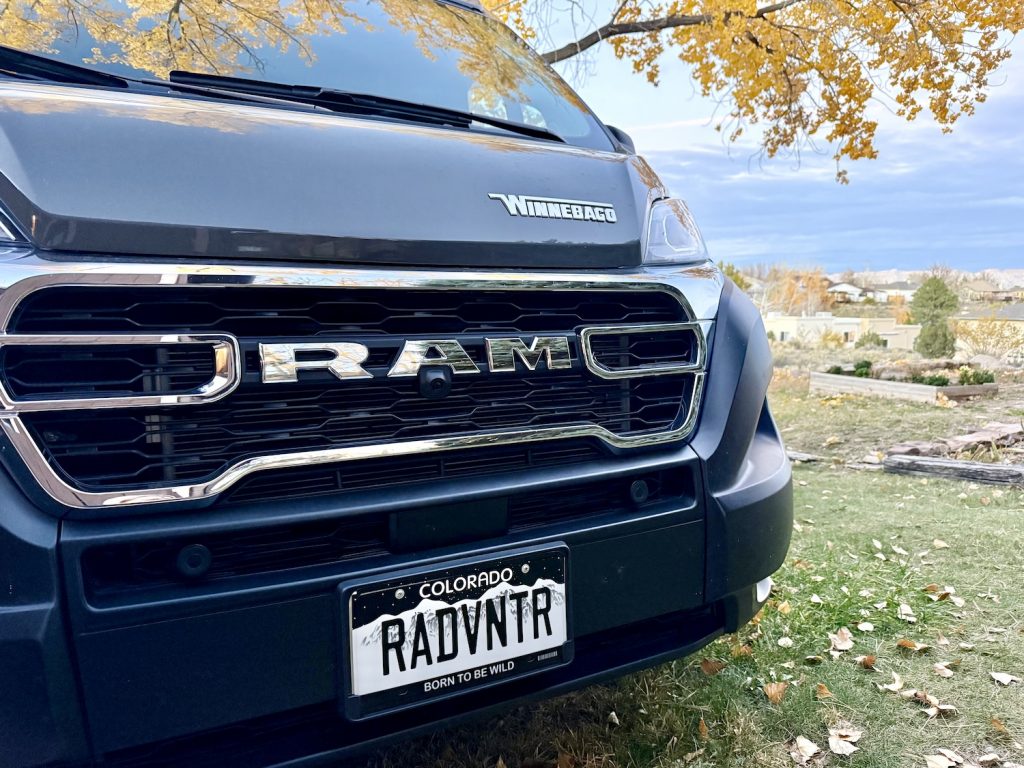 Custom camper van plate ideas