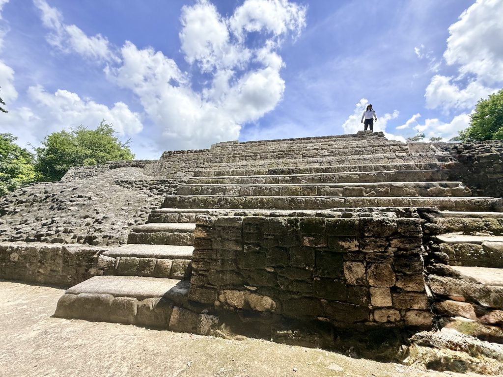 Mayan Ruins Climb to the Top