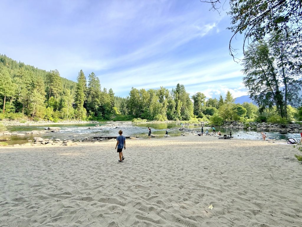 Sandy Beach in Leavenworth