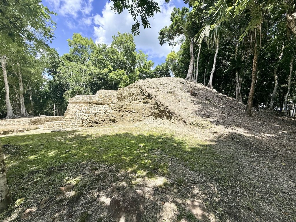 Unearthed Mayan Ruins